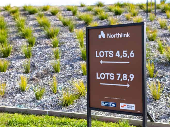 Brand-new industrial lots pre-selling now