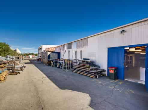 Industrial Facility with Generous Yard and Canopy