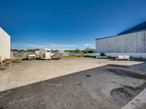 Industrial Facility with Generous Yard and Canopy