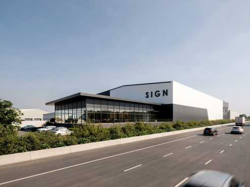 Brand new high-profile industrial