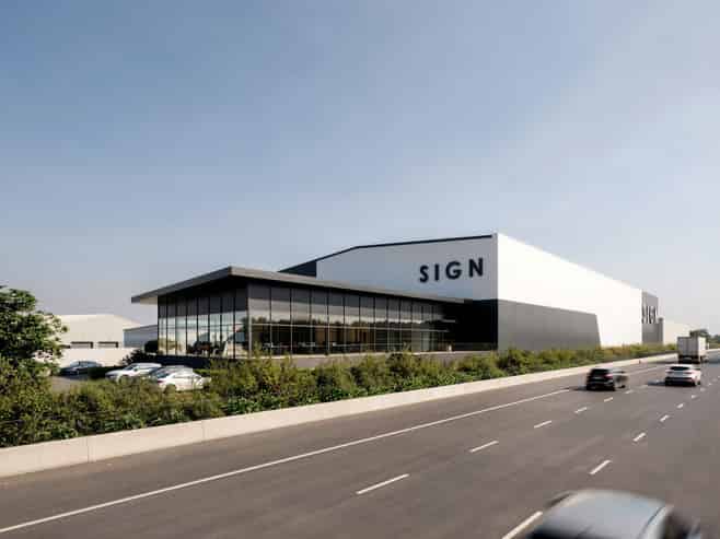 Brand new high-profile industrial