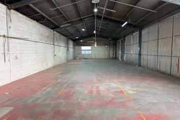 Large yard + warehouse and portacom 