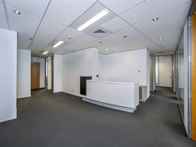 First floor office and storage