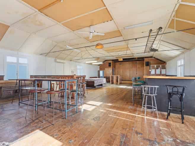 Versatile hall, room to expand