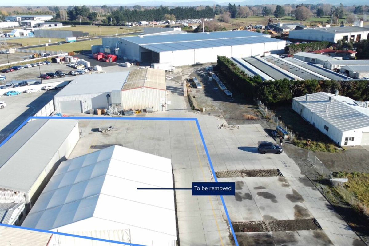 Contractors Yard - Warehouse + Portacom - Aanzicht 2