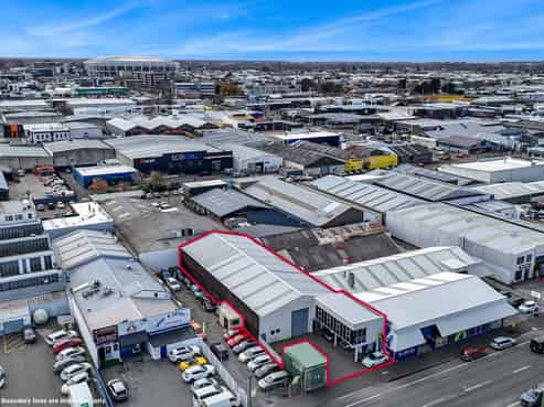 Sydenham’s sweet spot: 627sqm warehouse and office