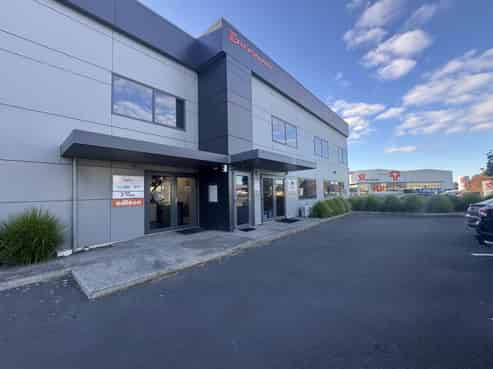 Modern Mount office with onsite parking