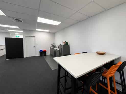 Modern Mount office with onsite parking