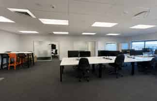 Modern Mount office with onsite parking