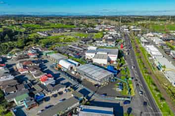 High Profile Industrial Facility with Scale and Yard