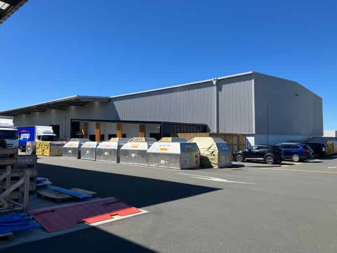 Modern, Clear Span, Airport Based Warehouse