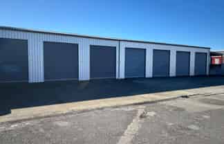 Secure storage units available in Onekawa