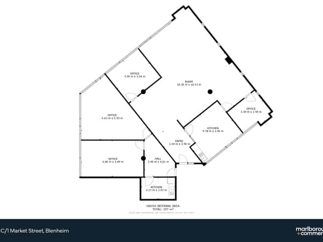 Versatile Level 4 Offices: Combined or Separate