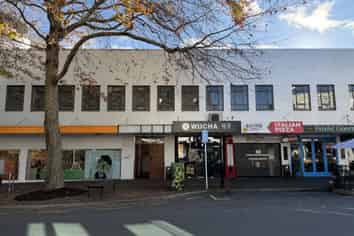 Bright open-plan office with CBD outlook