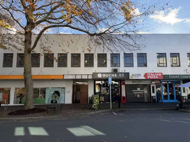 Bright open-plan office with CBD outlook