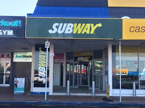 Spacious Ex Subway Store