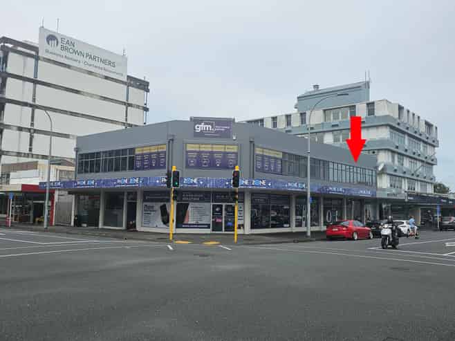 An Upstairs Office for Lease