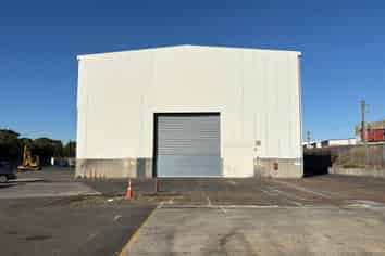 Substantial Yard with High Stud Warehouse
