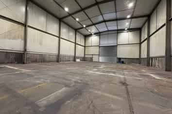 Substantial Yard with High Stud Warehouse