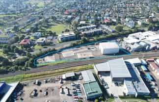Substantial Yard with High Stud Warehouse