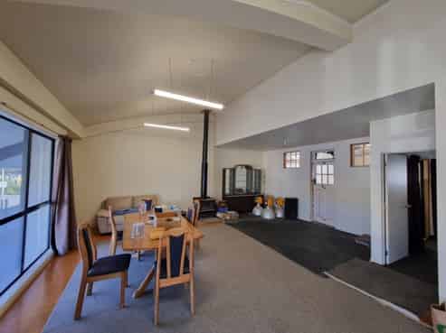 High stud warehouse or workshop with offices