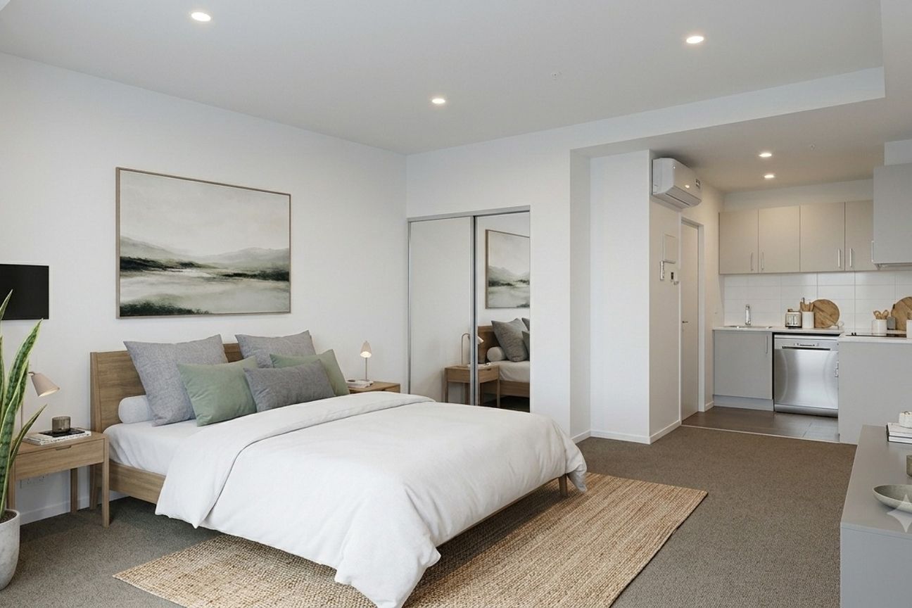 Modern Studio Apartment with Great Views – Convenient Manukau Location - Widok 2