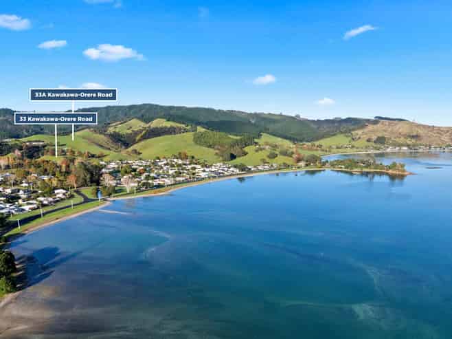 33 and 33A Kawakawa-Orere Road, Kawakawa Bay