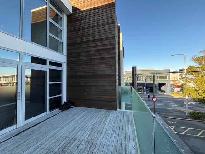 Modern First Floor Office with Outdoor Deck  
