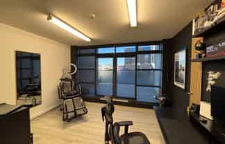 Modern First Floor Office with Outdoor Deck  