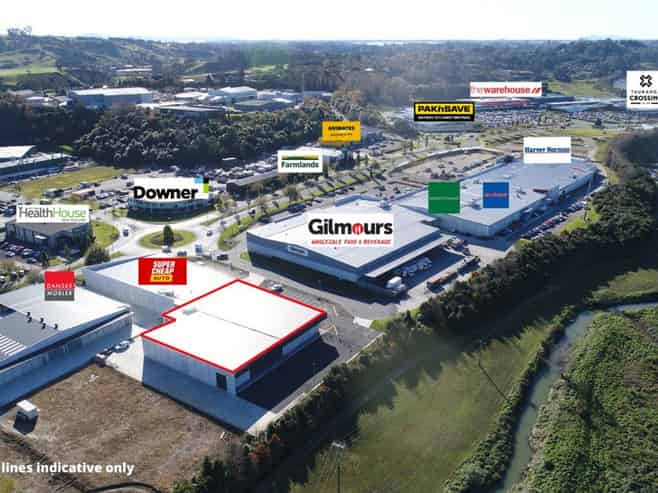 1,926m² Retail Space at Tauriko