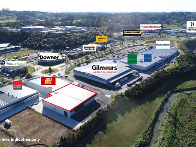 1,926m² Retail Space at Tauriko