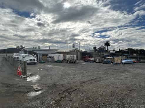 Tauriko West site office & yard