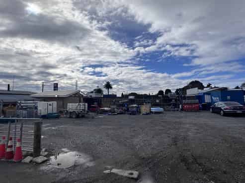 Tauriko West site office & yard
