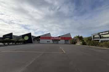 Large Industrial Facility with Extensive Parking