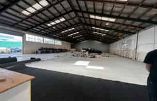 Functional warehouse next to Bunnings