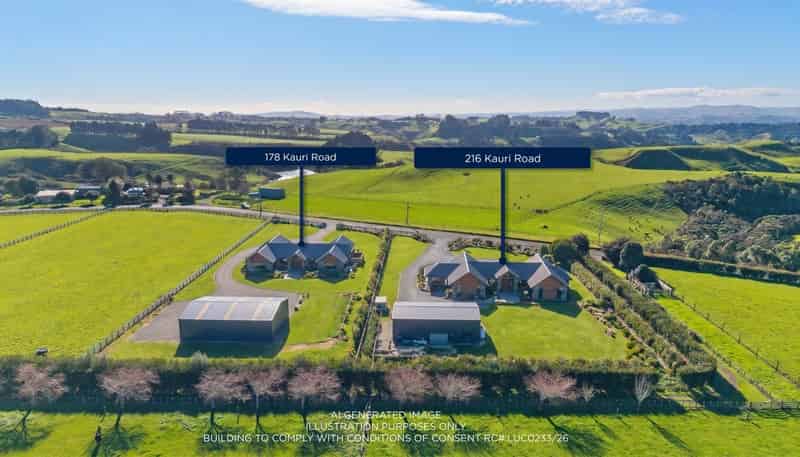 178 and 216 Kauri Road, Onewhero