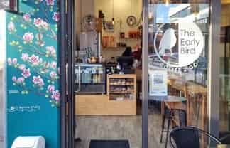 Café in Central Rotorua with 4.9 Google review