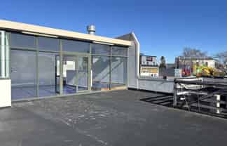 Sun-filled tenancy with rare outdoor area