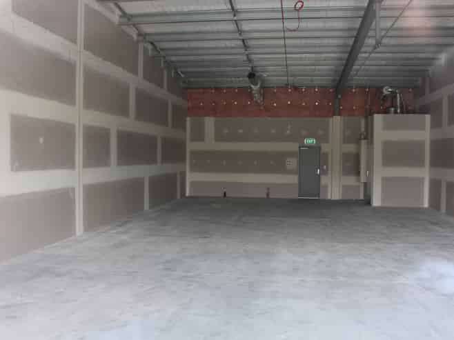 Bare shell retail tenancy ready for fit out