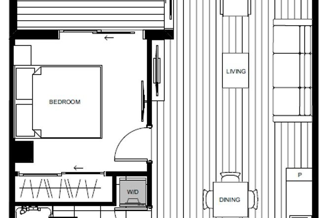 Modern 1 Bedroom Apartment with Private Deck – Ellerslie - Bild 6