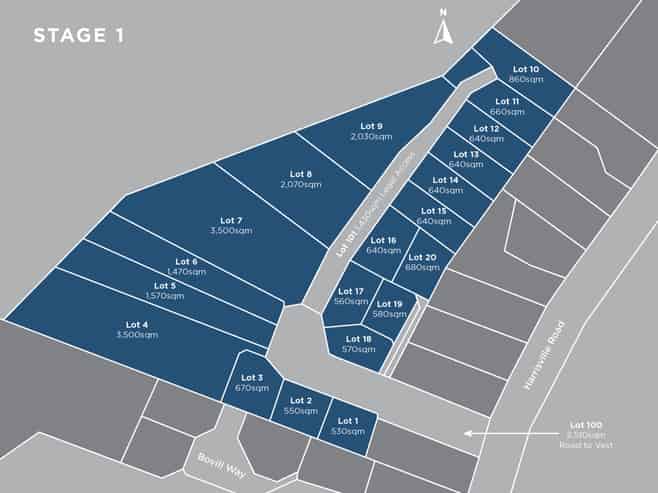 Affordable entry level subdivision