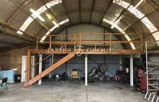 Secure Heavy Industry Yard with Workshop