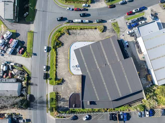 Landmark industrial headquarters