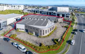 Landmark industrial headquarters