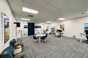 Modern Lincoln First Floor Office 
