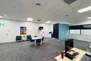 Modern Lincoln First Floor Office 