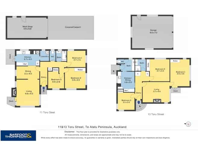 11 & 13 Toru Street, Te Atatu Peninsula