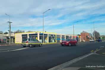High Profile - Fronting Riccarton Rd