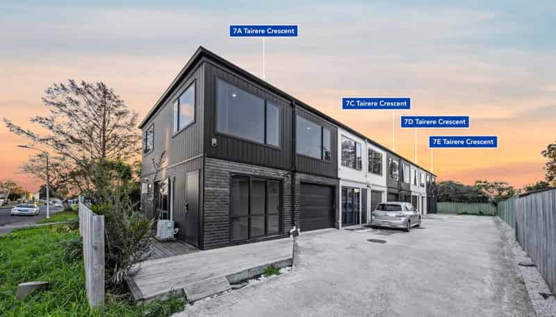 A,C,D,E/7 Tairere Crescent, Rosehill, Papakura