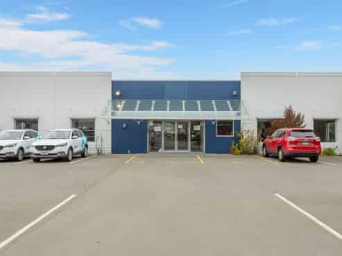 Industrial office headquarters